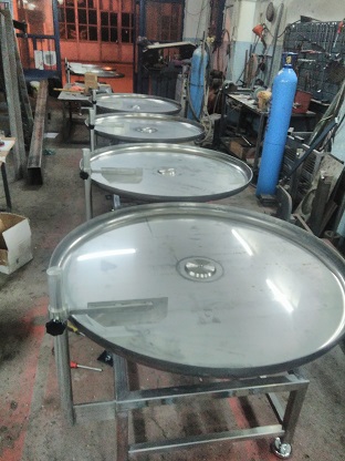 DRIED NUTS ETC. PACKAGE COLLECTING PAN